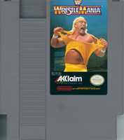 Free download WWF WrestleMania [NES-HN-USA] (Nintendo NES) - Cart Scans free photo or picture to be edited with GIMP online image editor